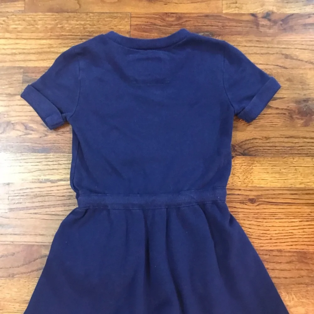 Girls Justice Navy Blue School Uniform Dress w/ Pockets 6 / 7 Small 60% Cotton 4